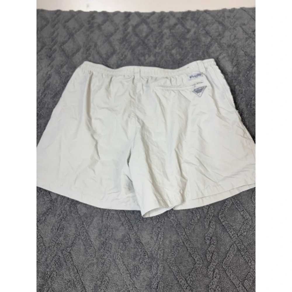 Columbia PFG Gray Mesh Lining Swim Trunks Shorts Men's Size XXLarge